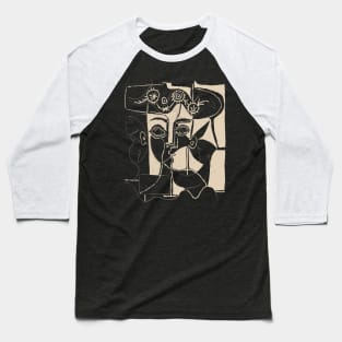 Picasso Woman's head #8 Baseball T-Shirt